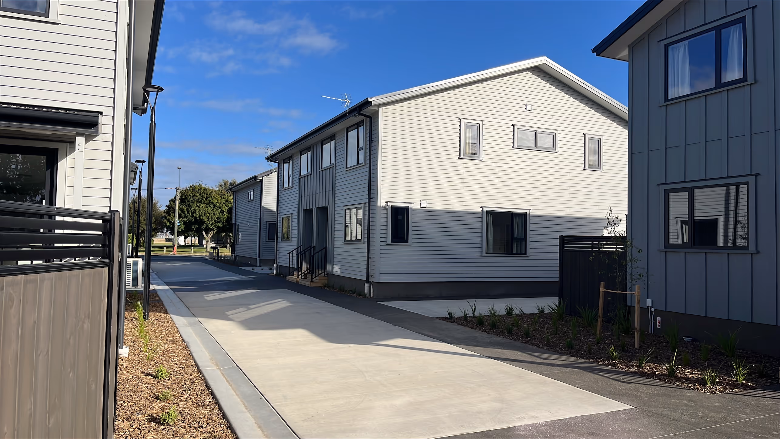 Outside of residential Residential units in Gliberthorpes Road