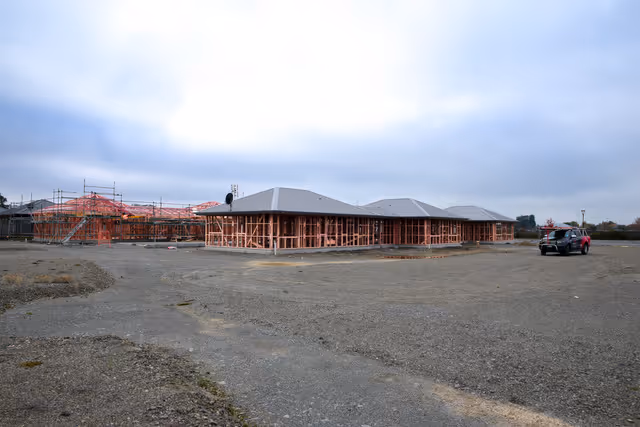Construction site of Summerset Retirement Village