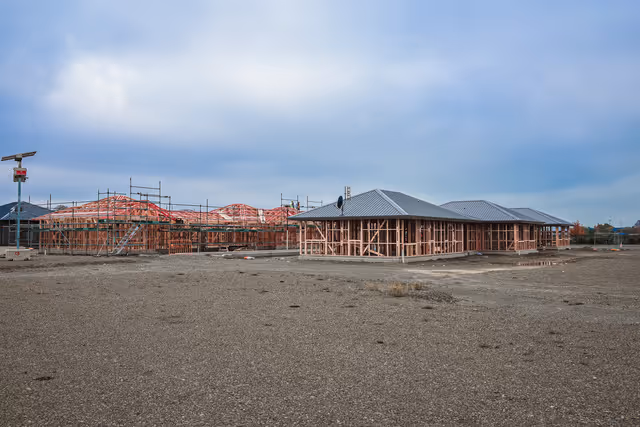 Construction site of Summerset Retirement Village