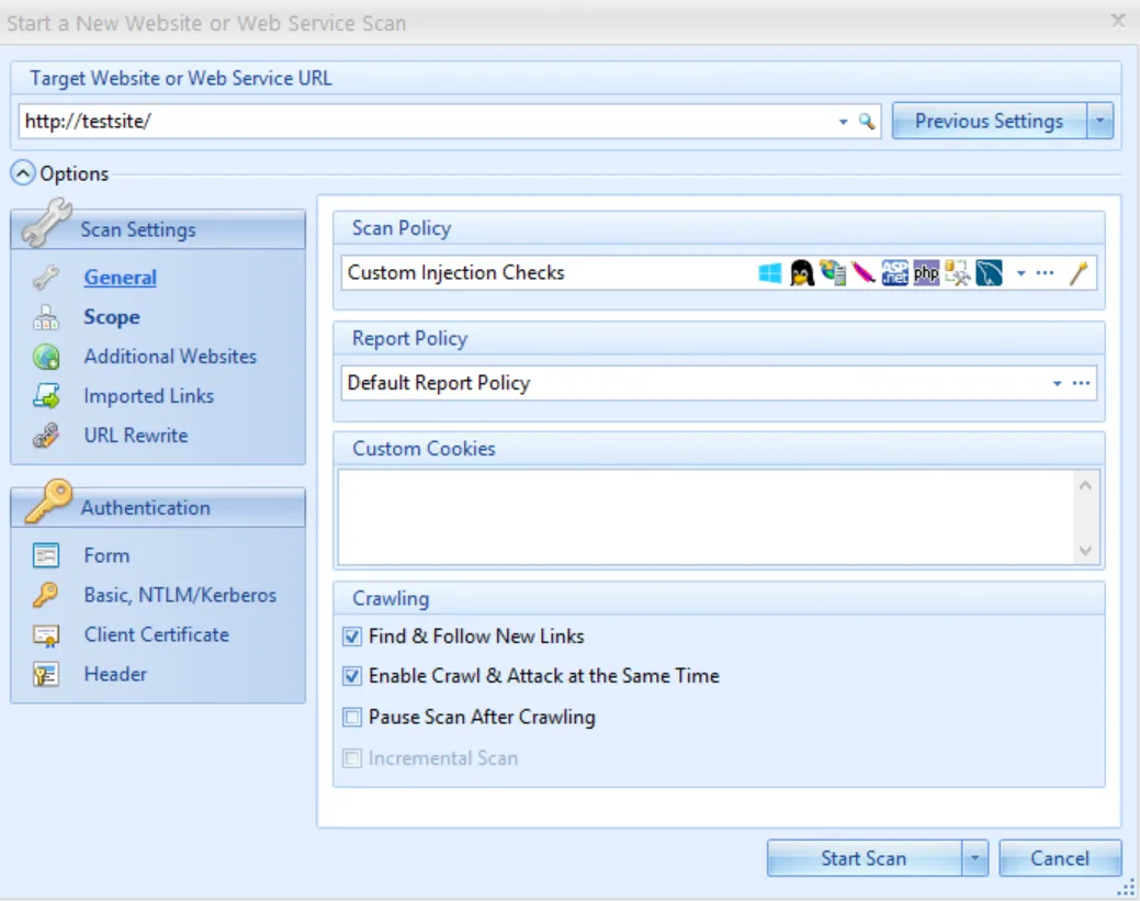Scanning for Injection Vulnerabilities with Netsparker Web Application Security Scanner