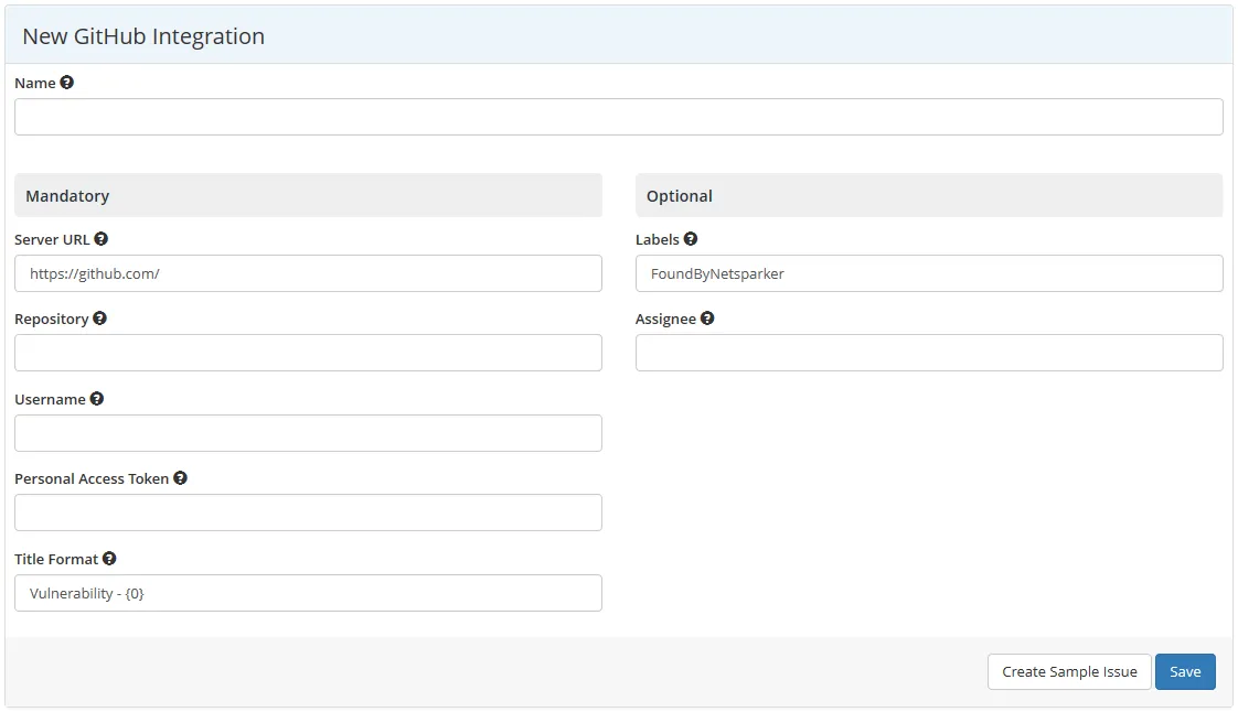 Integration Support for GitHub Enterprise