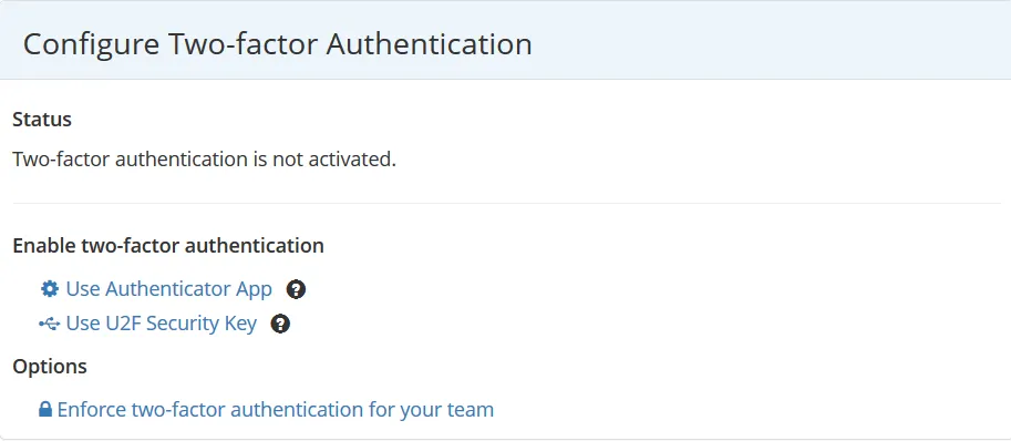 Universal 2nd Factor Authentication