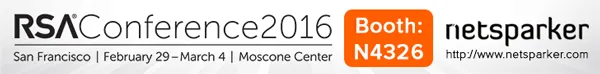 Visit the Netsparker Booth at RSA 2016 in San Francisco, USA