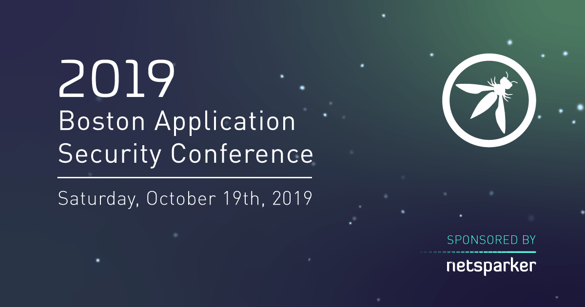 Netsparker Sponsors Boston Application Security Conference (BASC) 2019