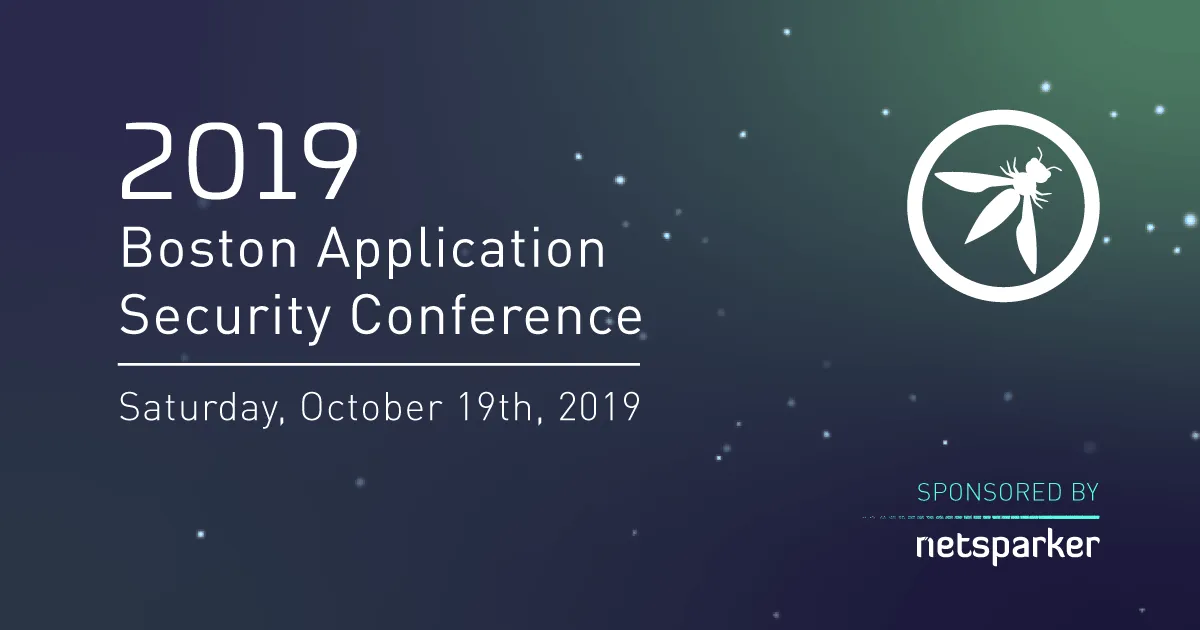 Netsparker Sponsors Boston Application Security Conference (BASC) 2019
