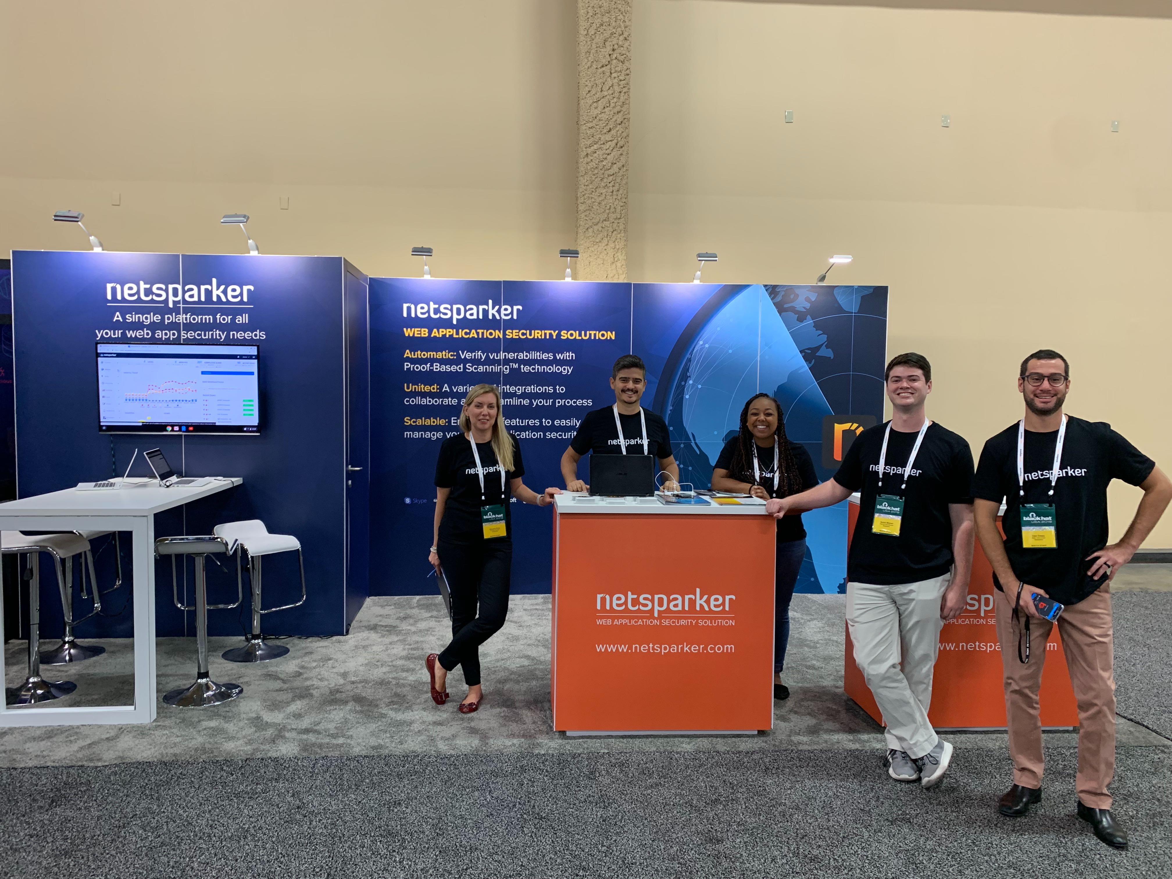 Netsparker team at Black Hat USA 2019
