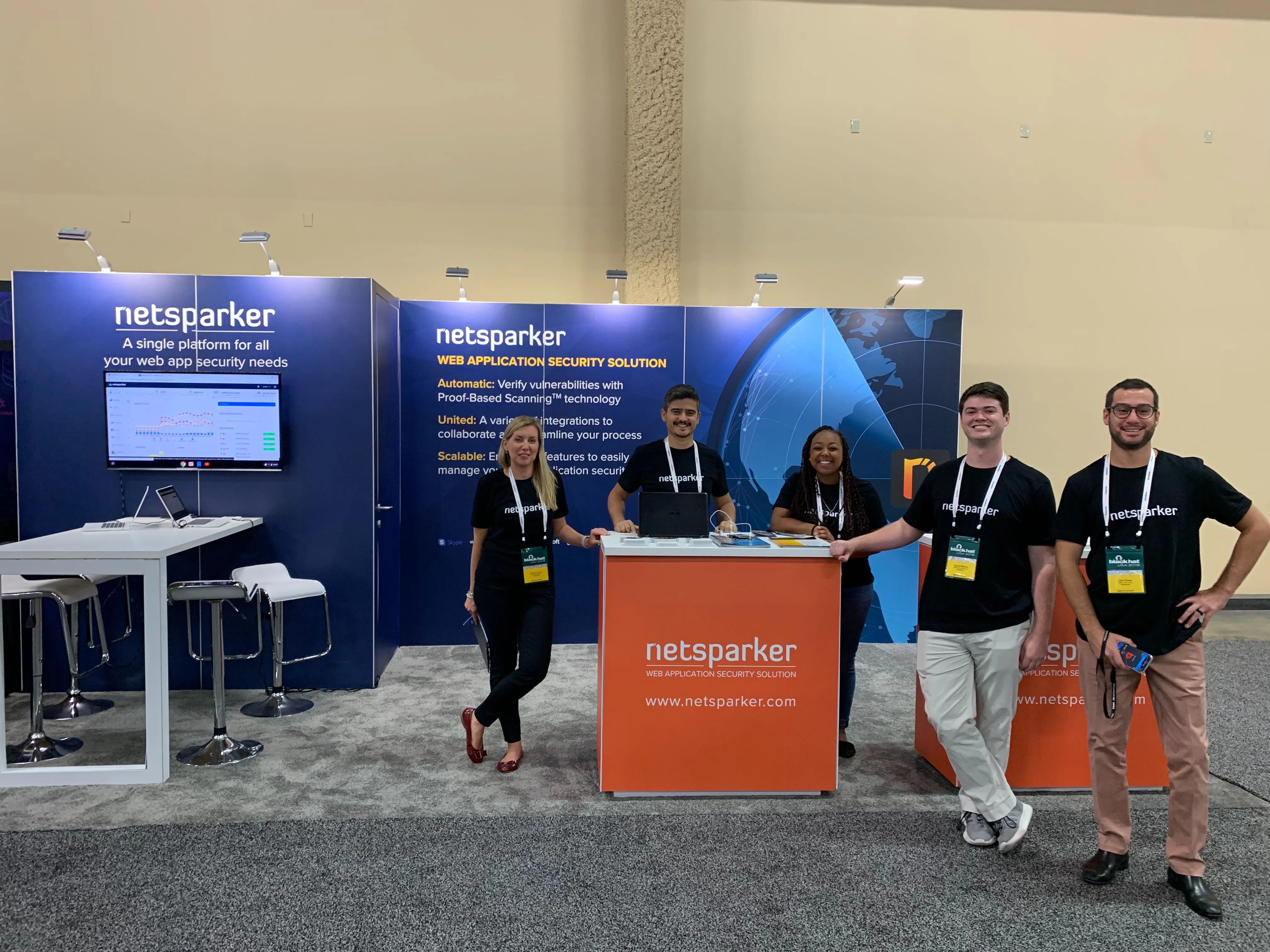Netsparker team at Black Hat USA 2019