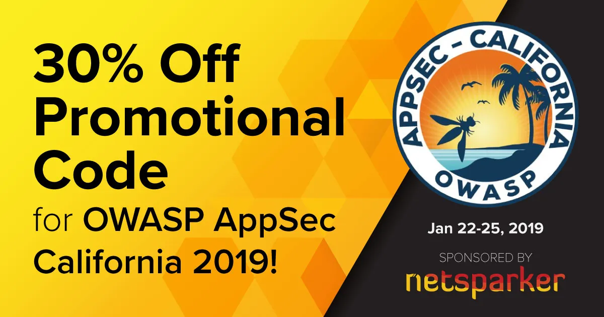 OWASP AppSec California 2019