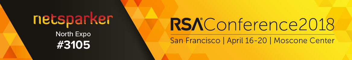Netsparker banner for RSA USA 2018