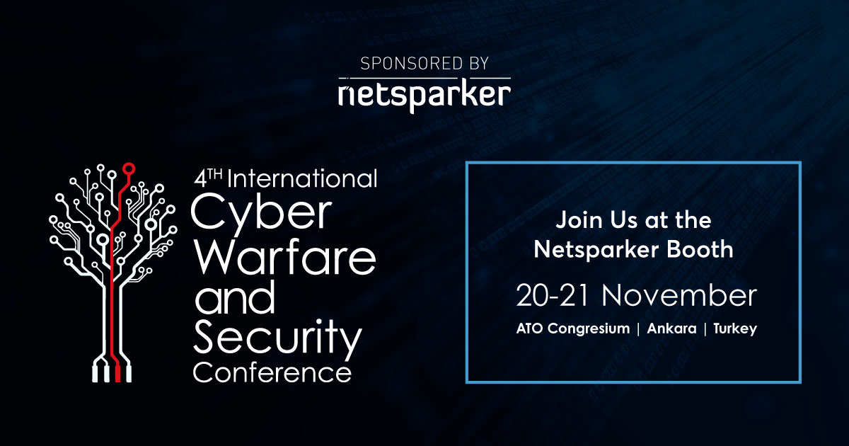 Netsparker Will Be Sponsoring and Exhibiting at the 4th Cyber Warfare & Security Conference in Ankara