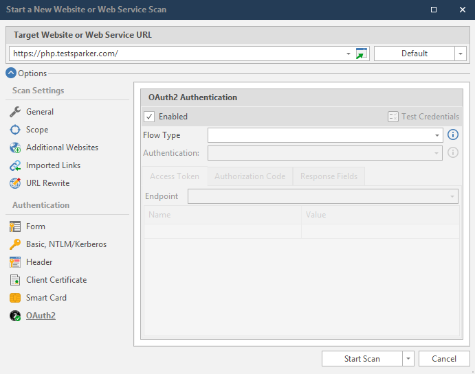 OAuth2 Authentication Feature