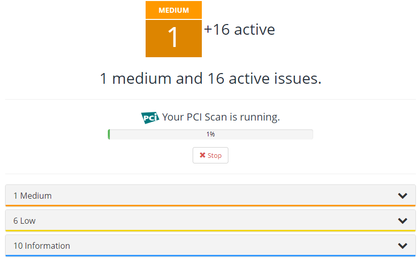 Netsparker Enterprise PCI Scanning