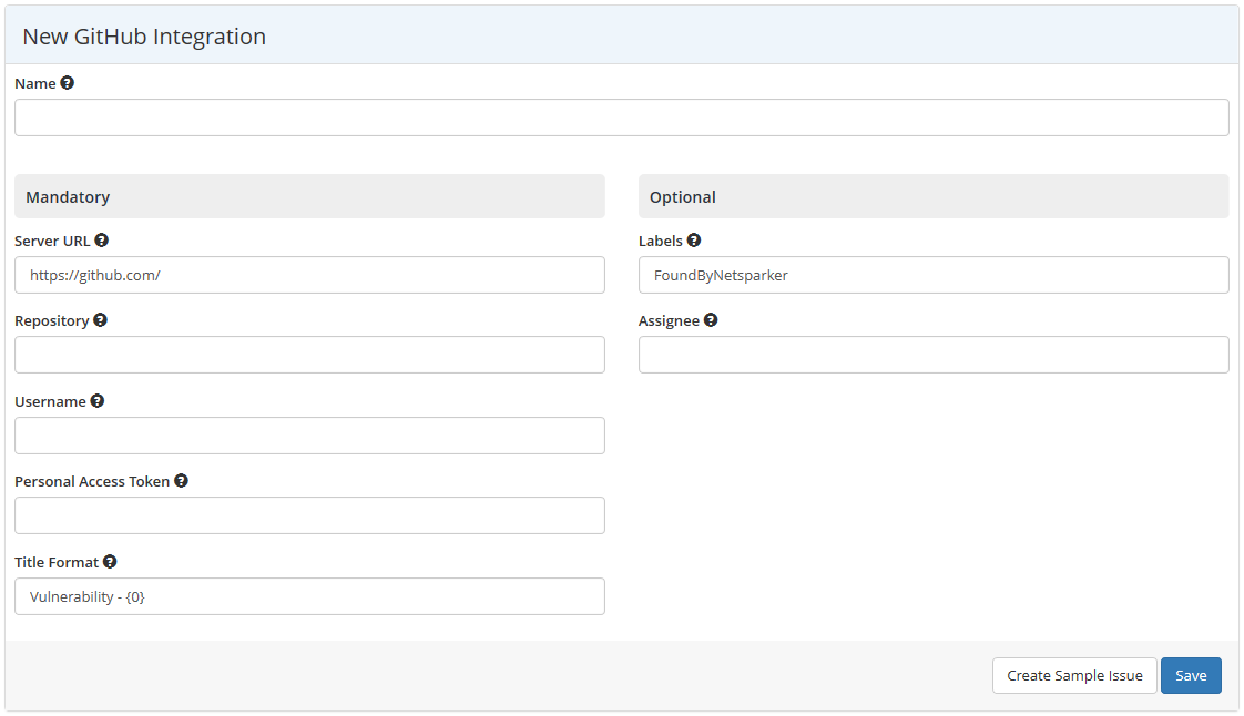 Integration Support for GitHub Enterprise