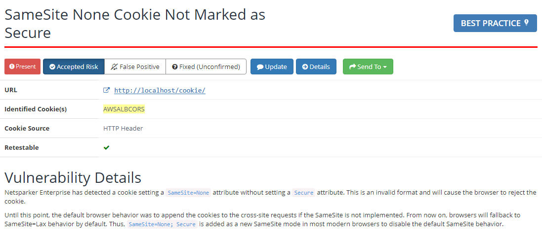SameSite Cookies Security Check