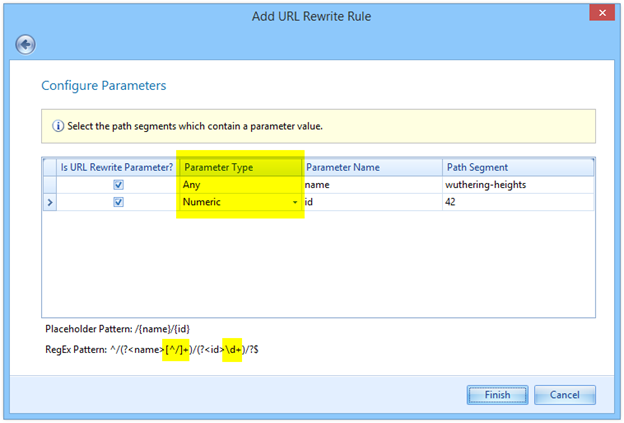 Configuring URL Rewrite Rules in Netsparker using the wizard to scan websites using URL Rewrite Rules