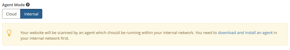 Support for Internal Agents