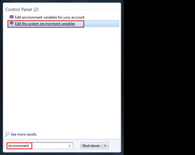From Windows Startup, write 