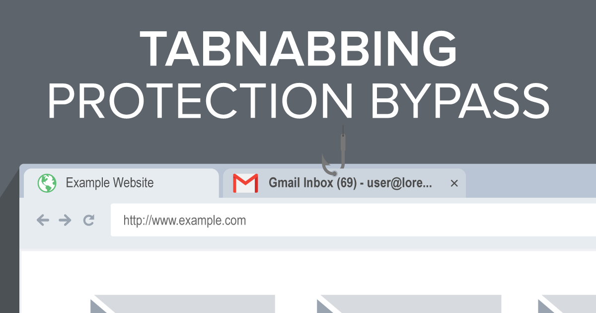 Tabnabbing Protection Bypass