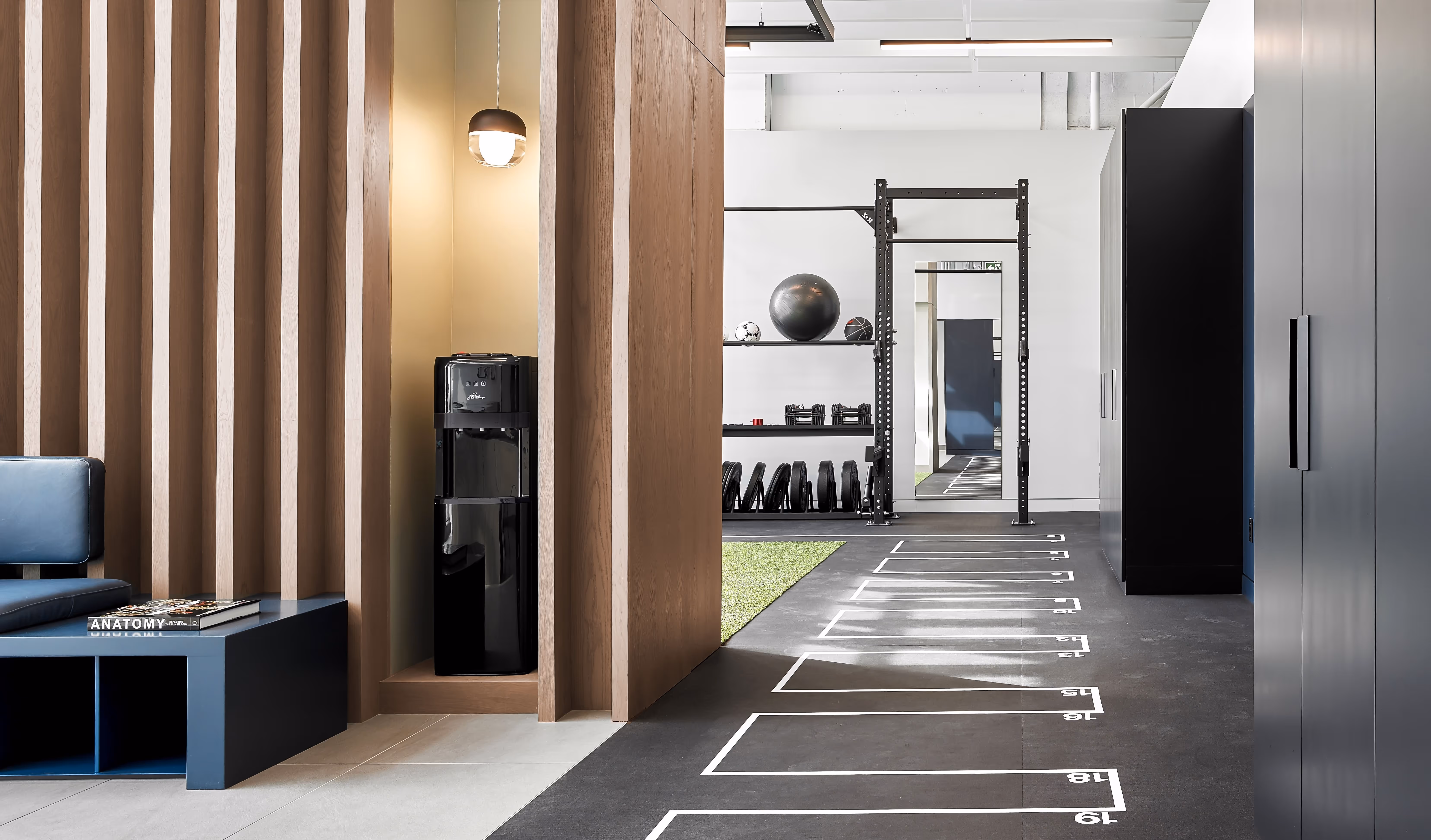 Wide shot of Kinetic Labs's East Bayfront location in Toronto