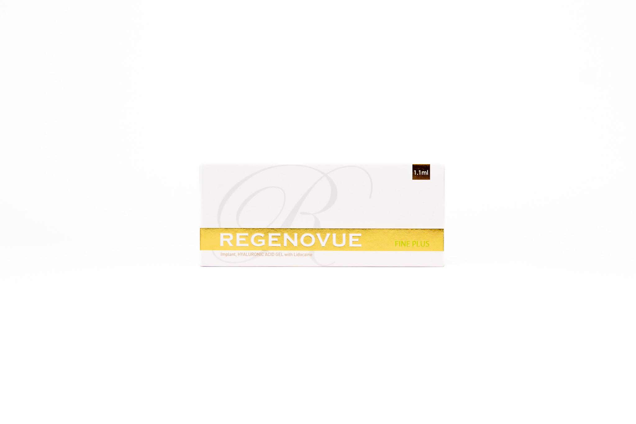 Aesthetic medicine product Regenove Fine Plus with hyaluronic acid
