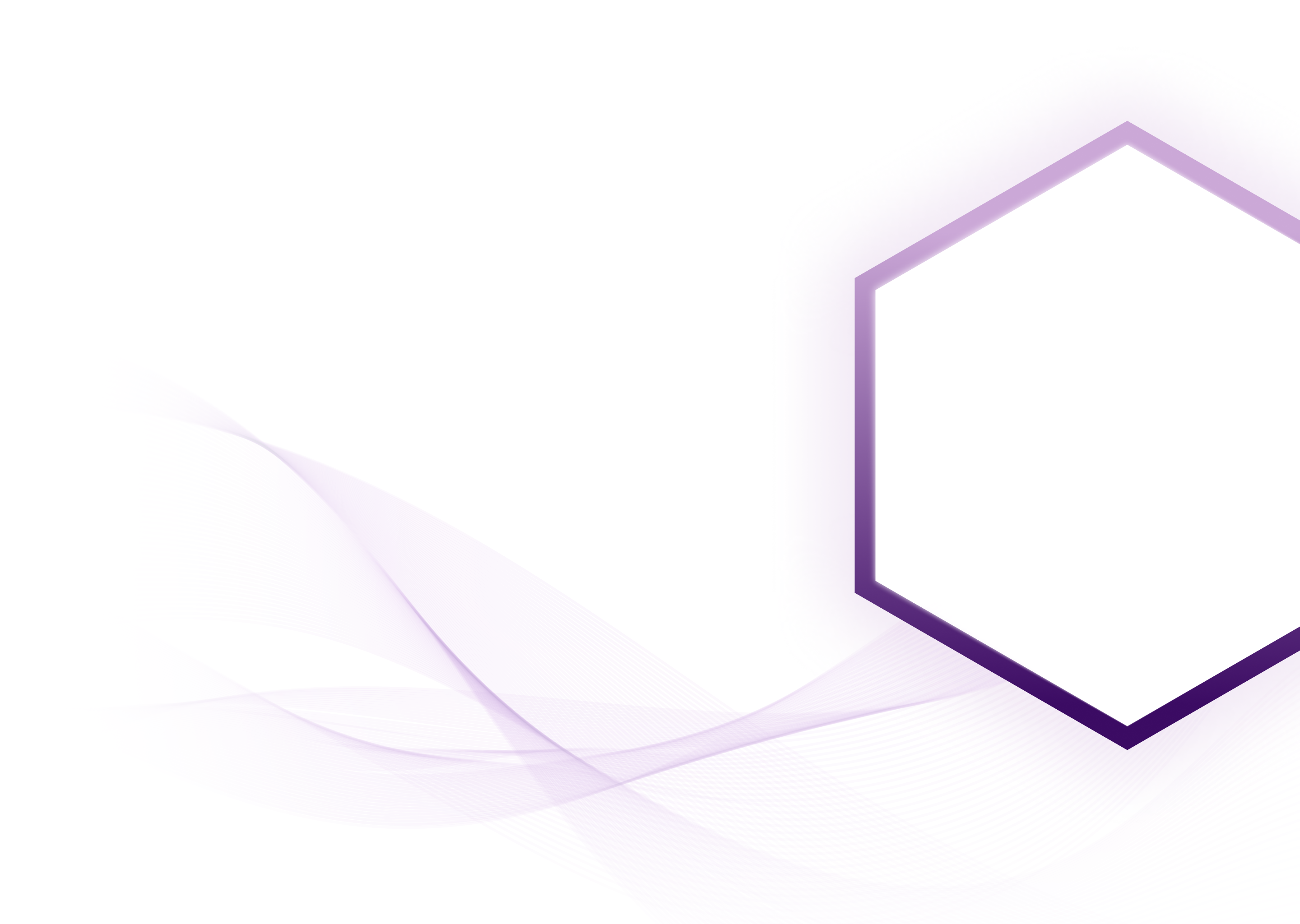 Aesthetic medicine background with soft purple geometric hexagon shapes