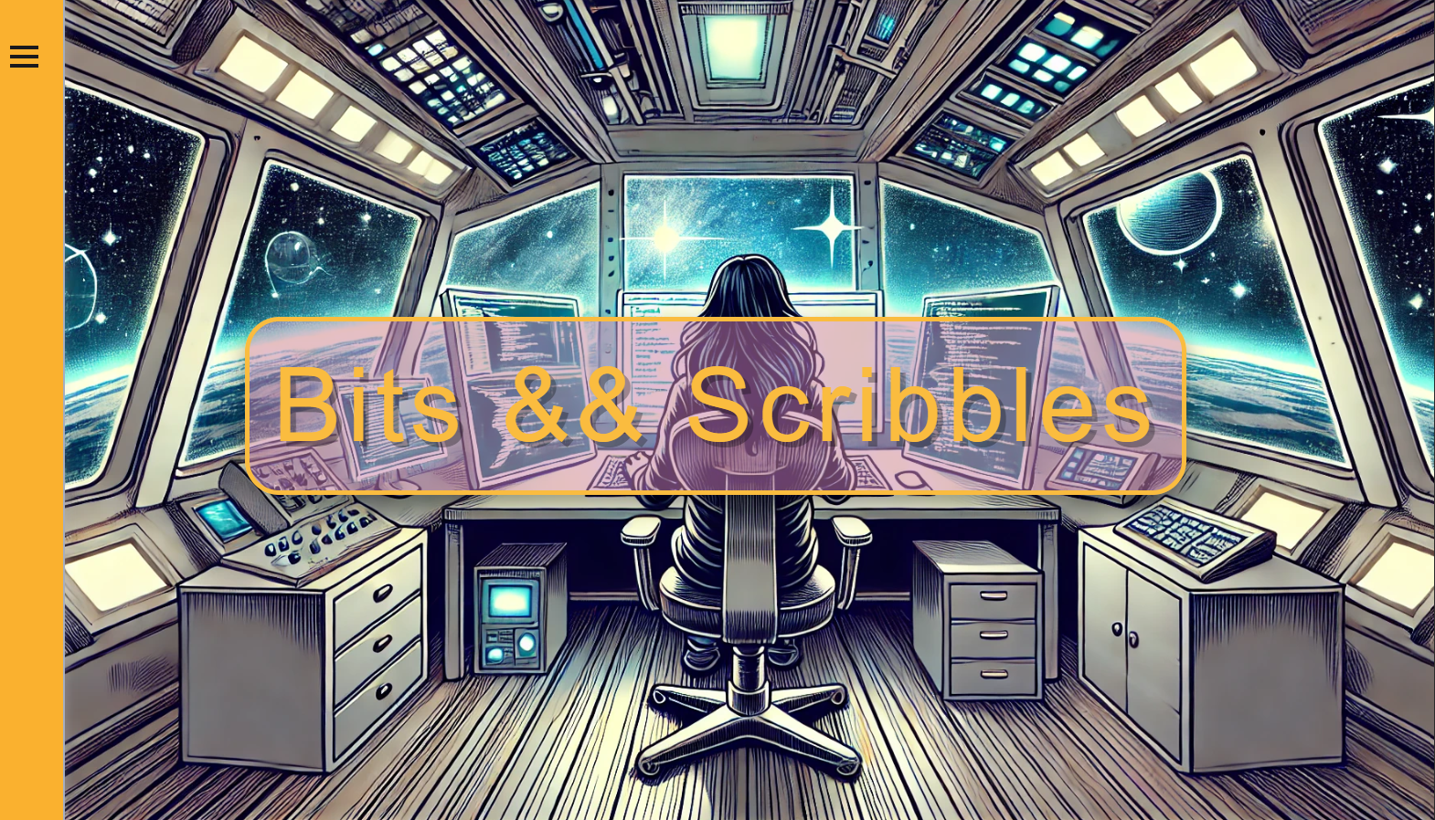 A mockup of a project