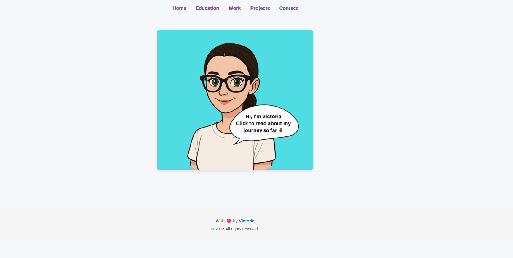 A mockup of a project