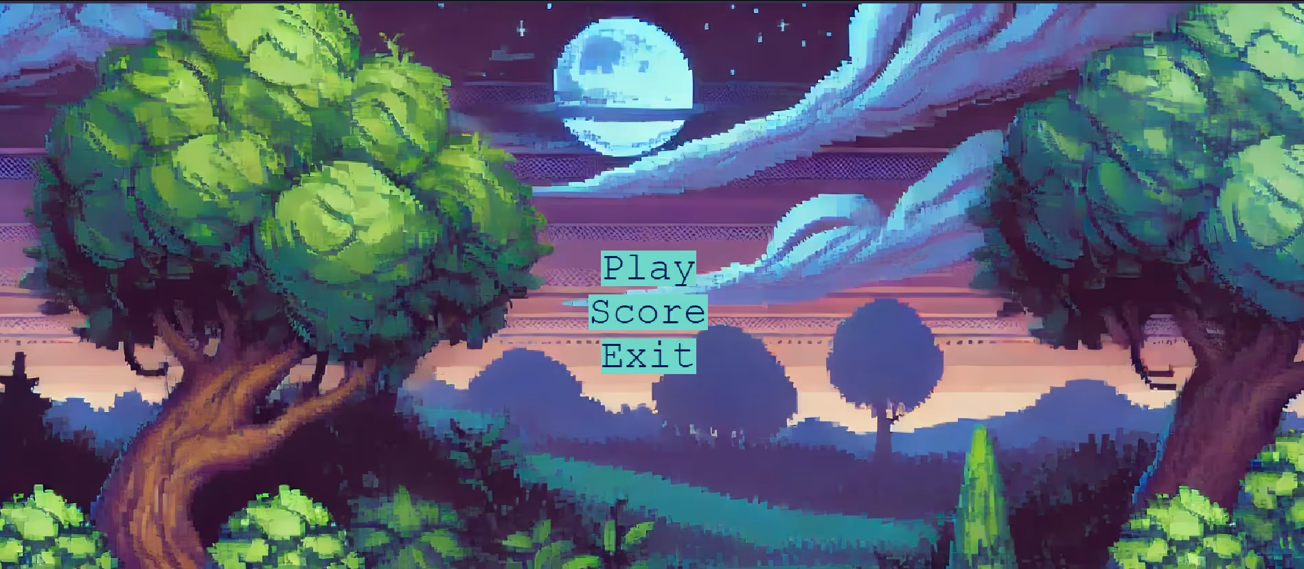 A mockup of a project