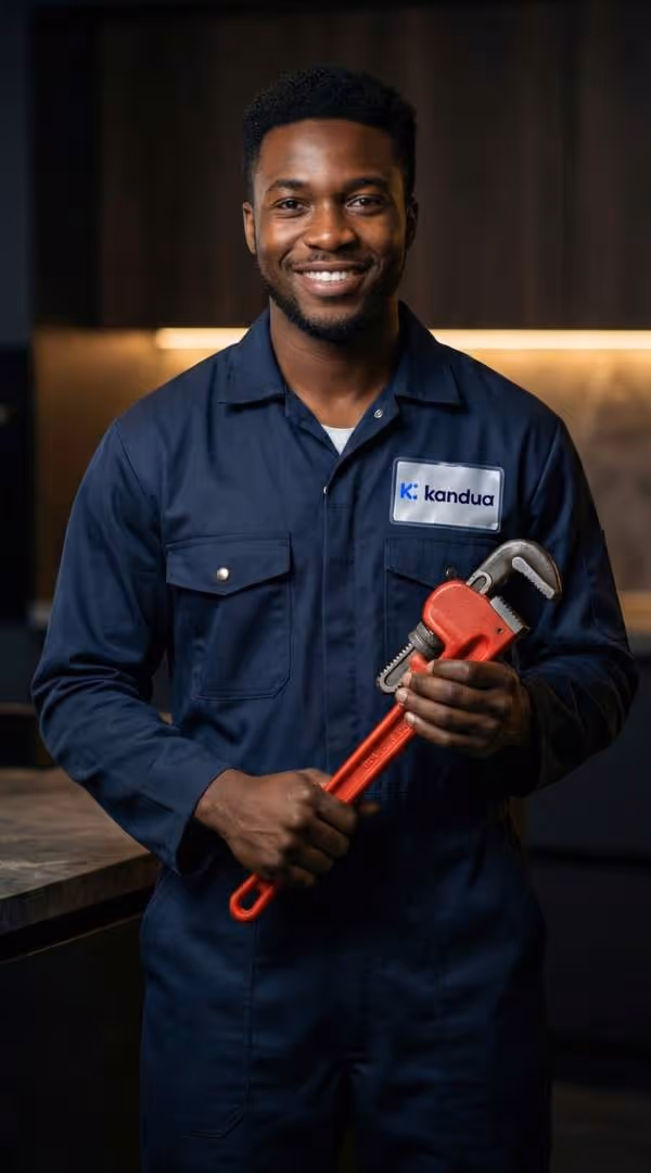 an image of a certified Kandua plumber
