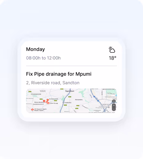 An image of a social media post by a happy customer thanking Kandua for a job well done