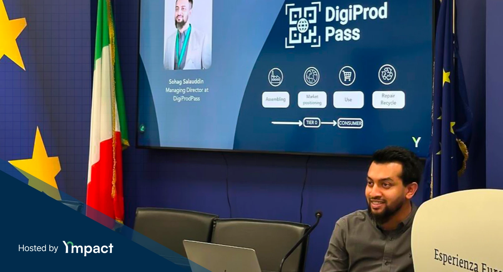 A featured image of DigiProd Pass Showcases Traceability & DPP at Rome ESPR WT Tech Session