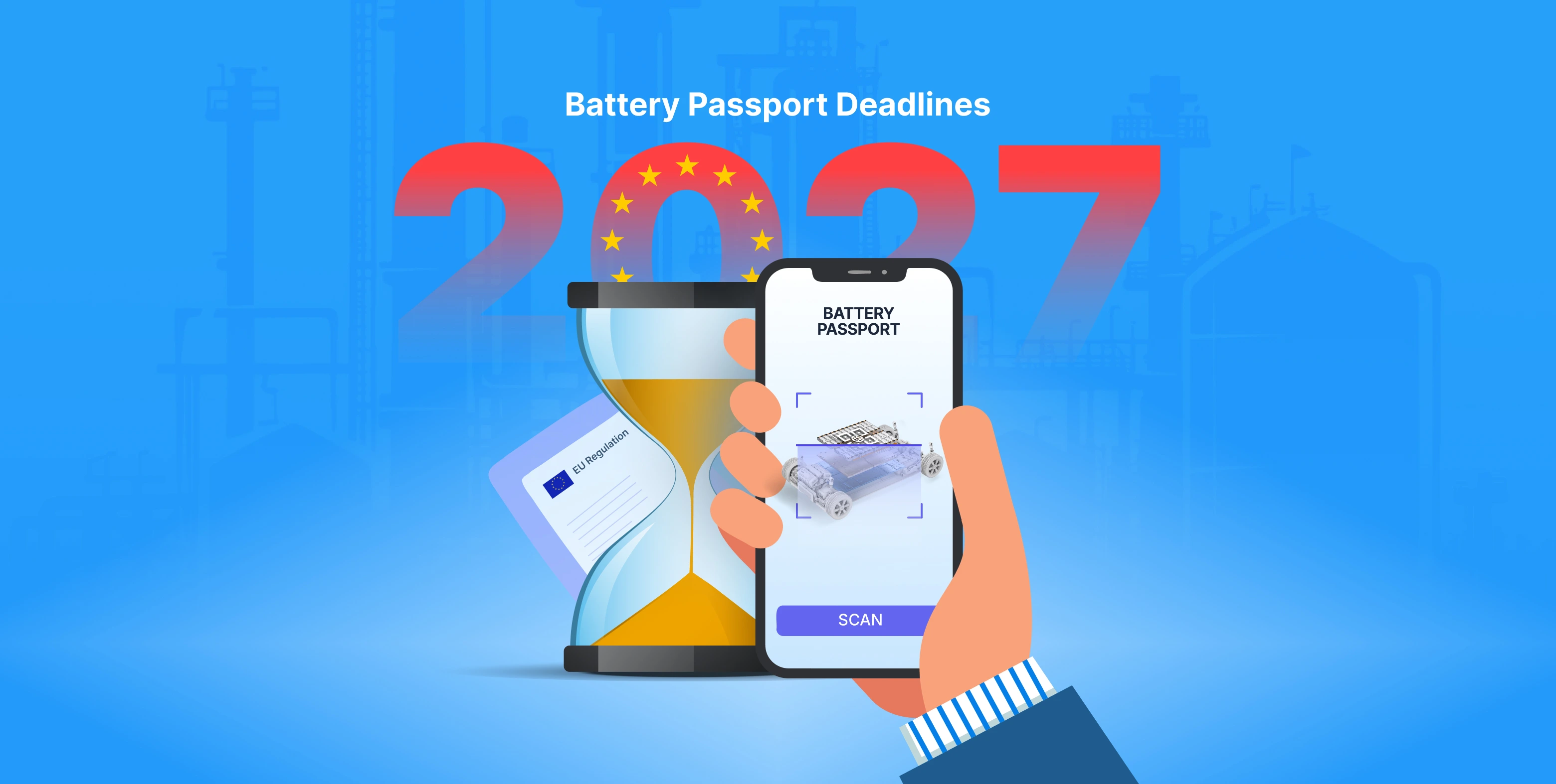 A Featured Image of Battery Passport Deadlines