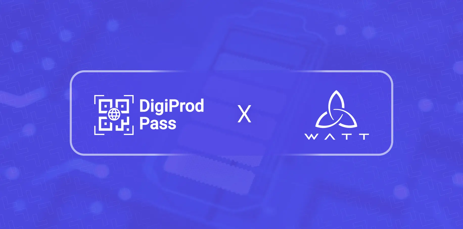 A featured image of WATT EV  Signs Up with Digiprod Pass for a Pilot Partnership