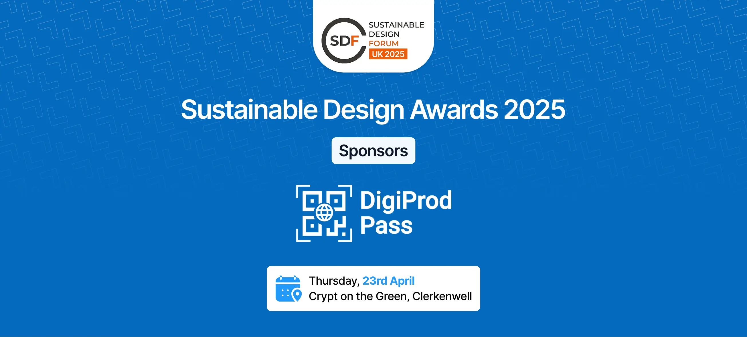 DigiProd Pass is Sponsoring the Sustainable Design Awards