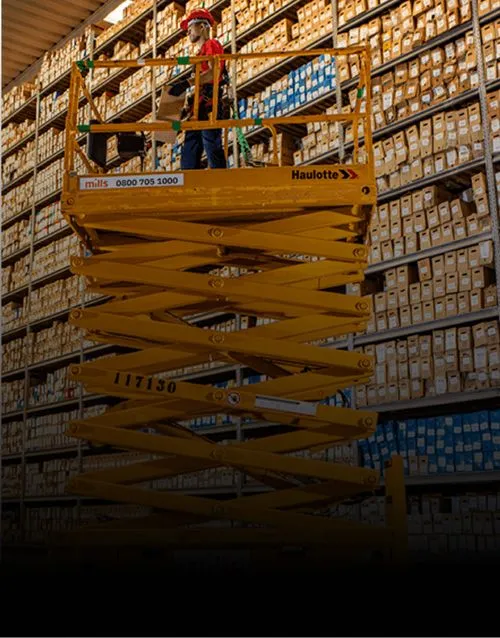 Aluguel de Plataforma Elevatória Pantográfica ou Tesoura Mills