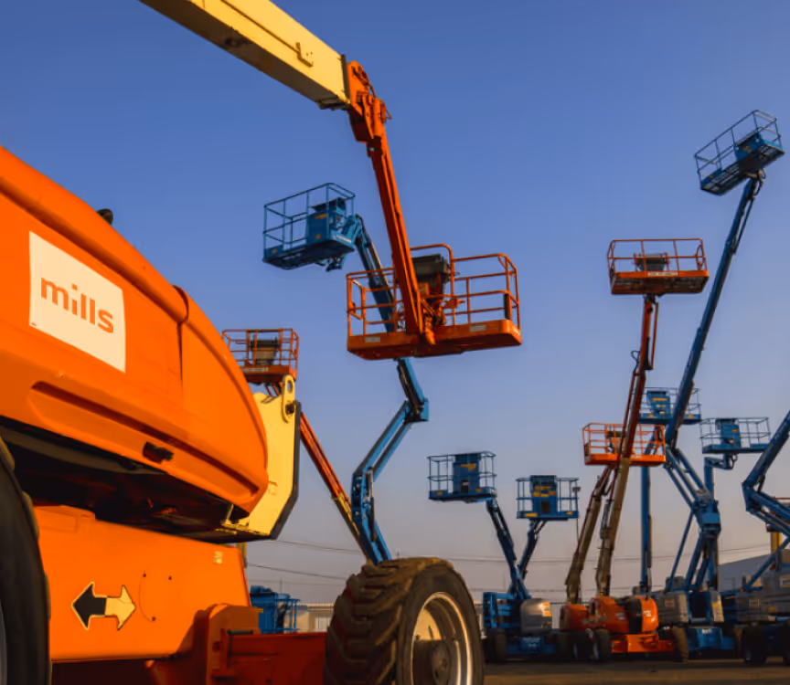 Venda de Peças e Equipamentos - Mills Locação de Equipamentos.