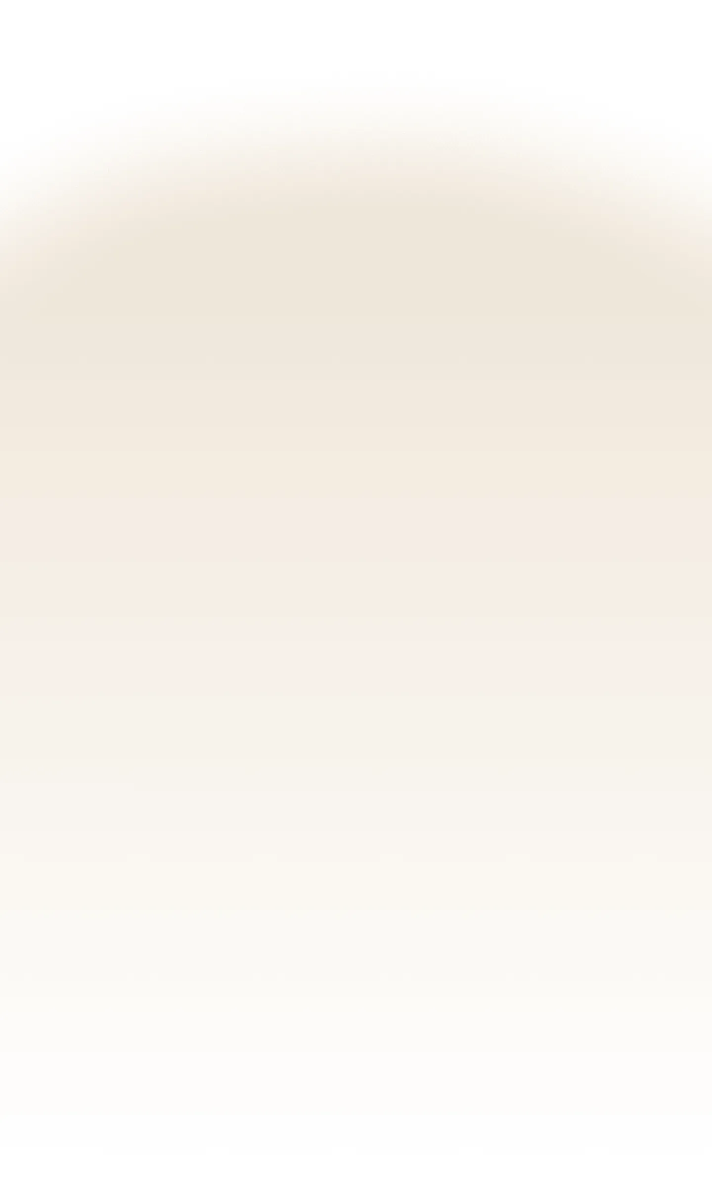 Beige to white vertical gradient background with subtle texture.