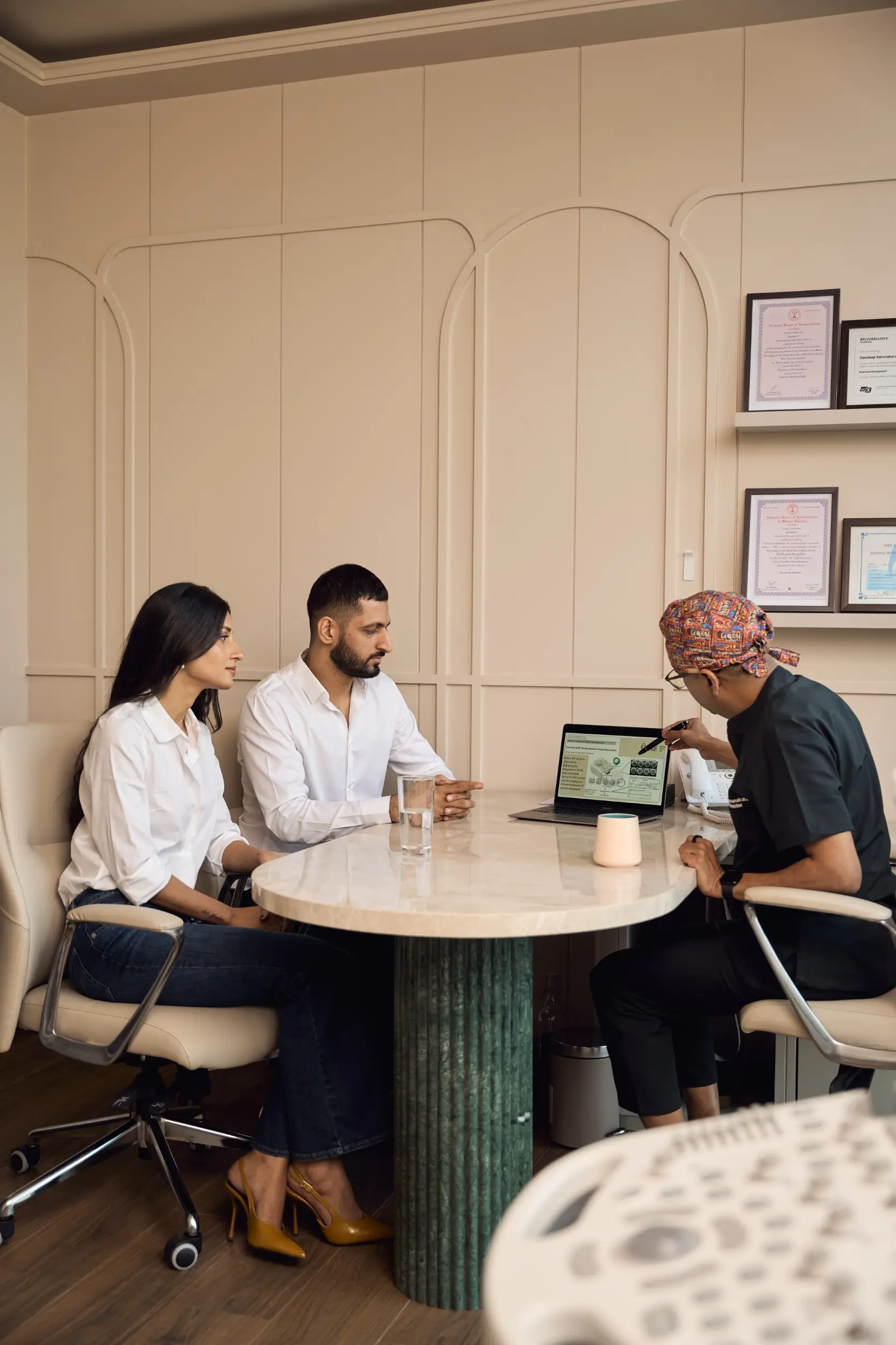 fertility clinic consultation