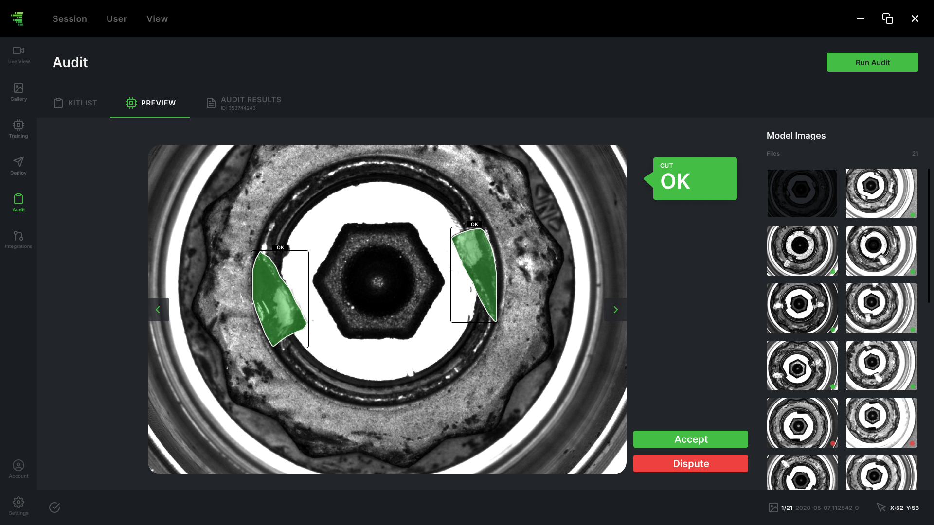 Relimetrics AI for Industrial Automation and Quality Control