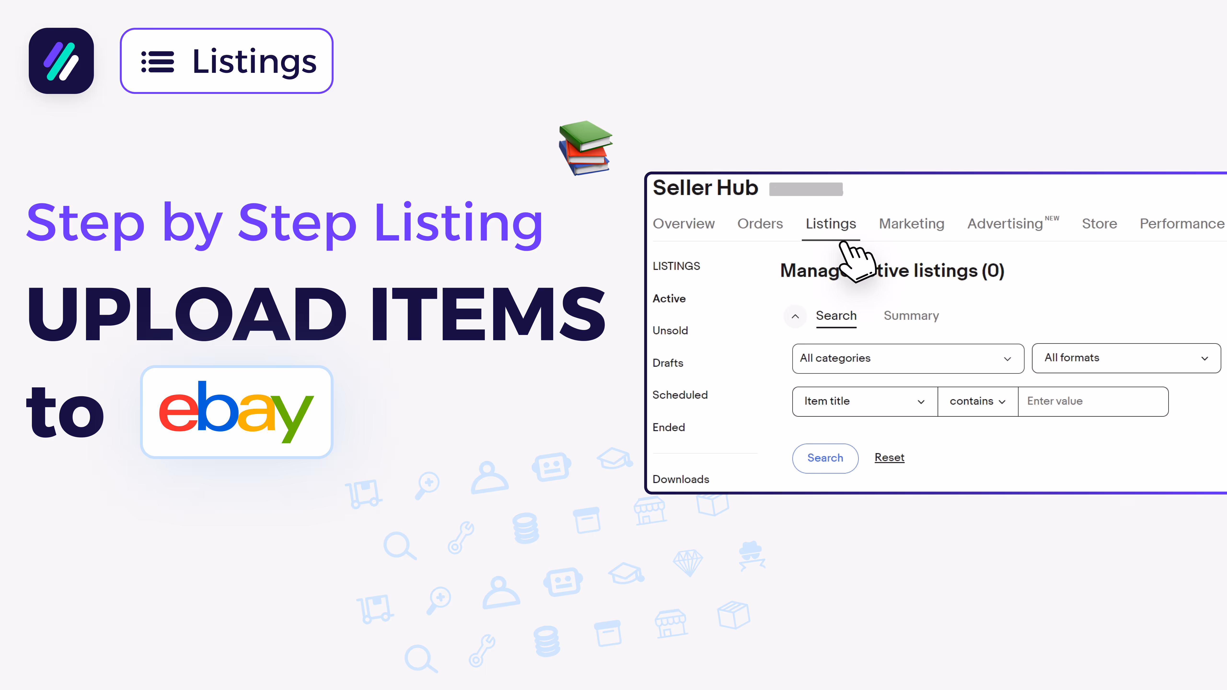 Upload Items to eBay Manaualy Step by Step Tutorial 
