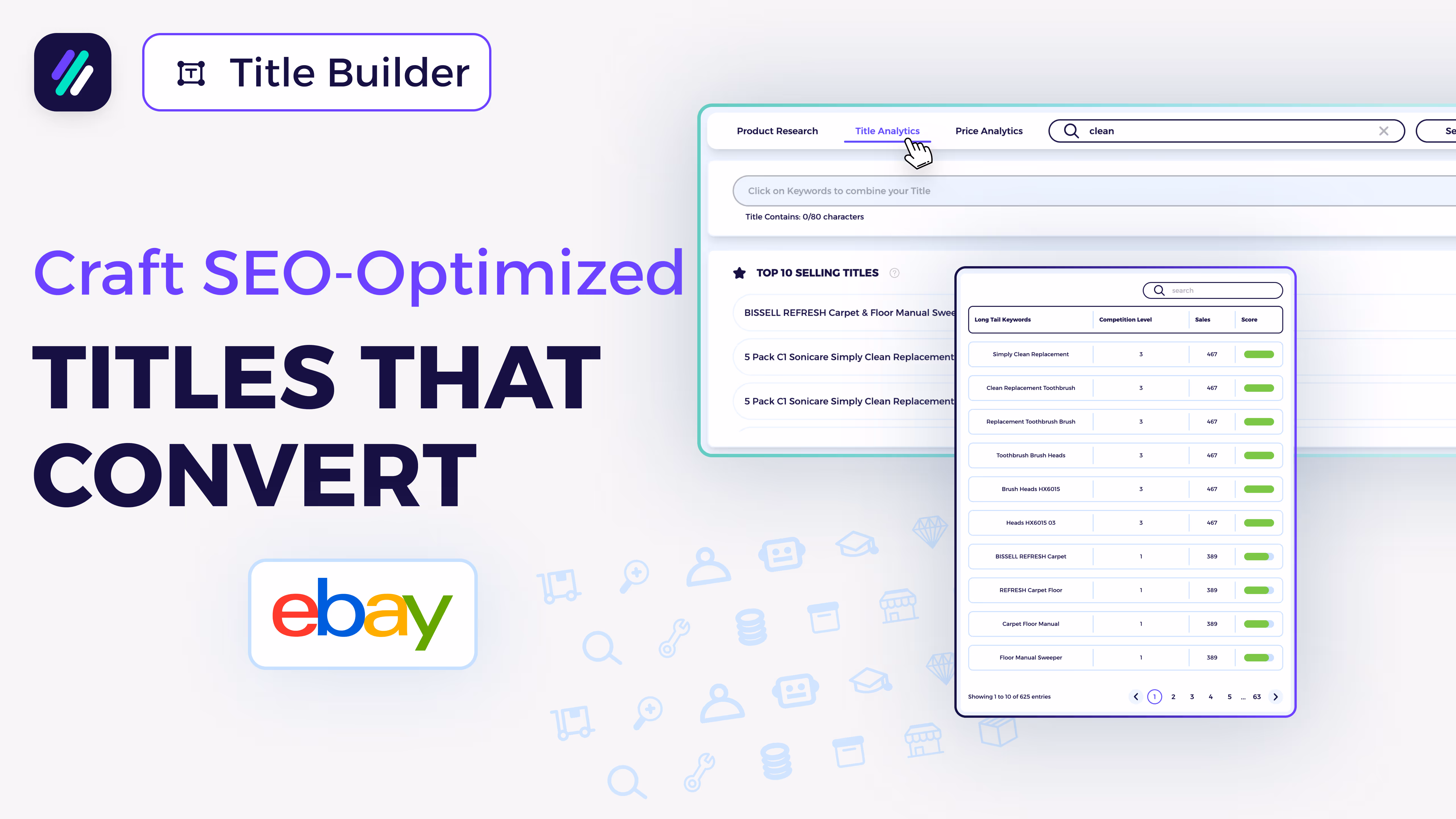 Title Builder: Understand eBay’s Algorithm & Craft SEO-Optimized Titles That Convert