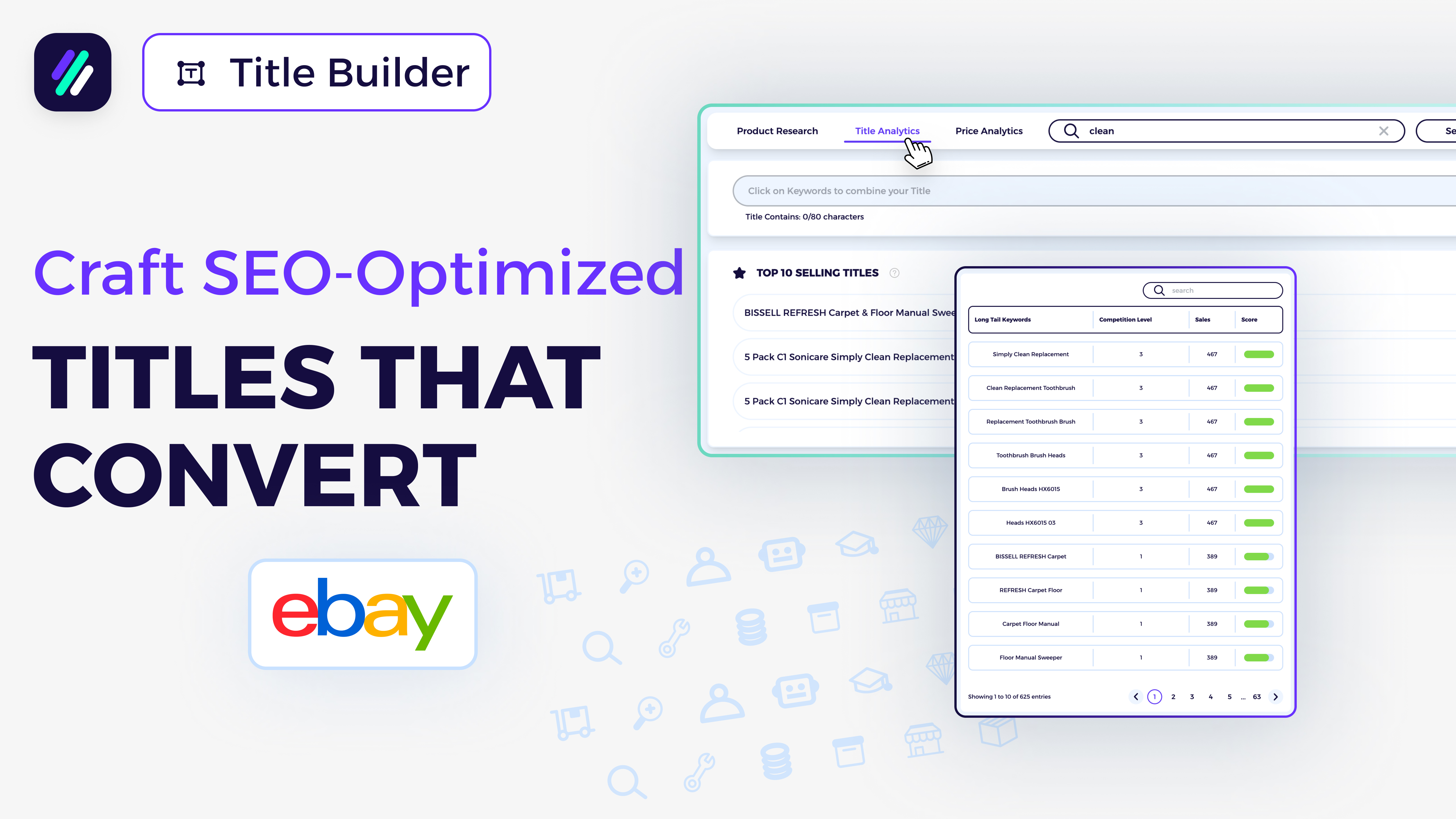 Title Builder: Understand eBay’s Algorithm & Craft SEO-Optimized Titles That Convert