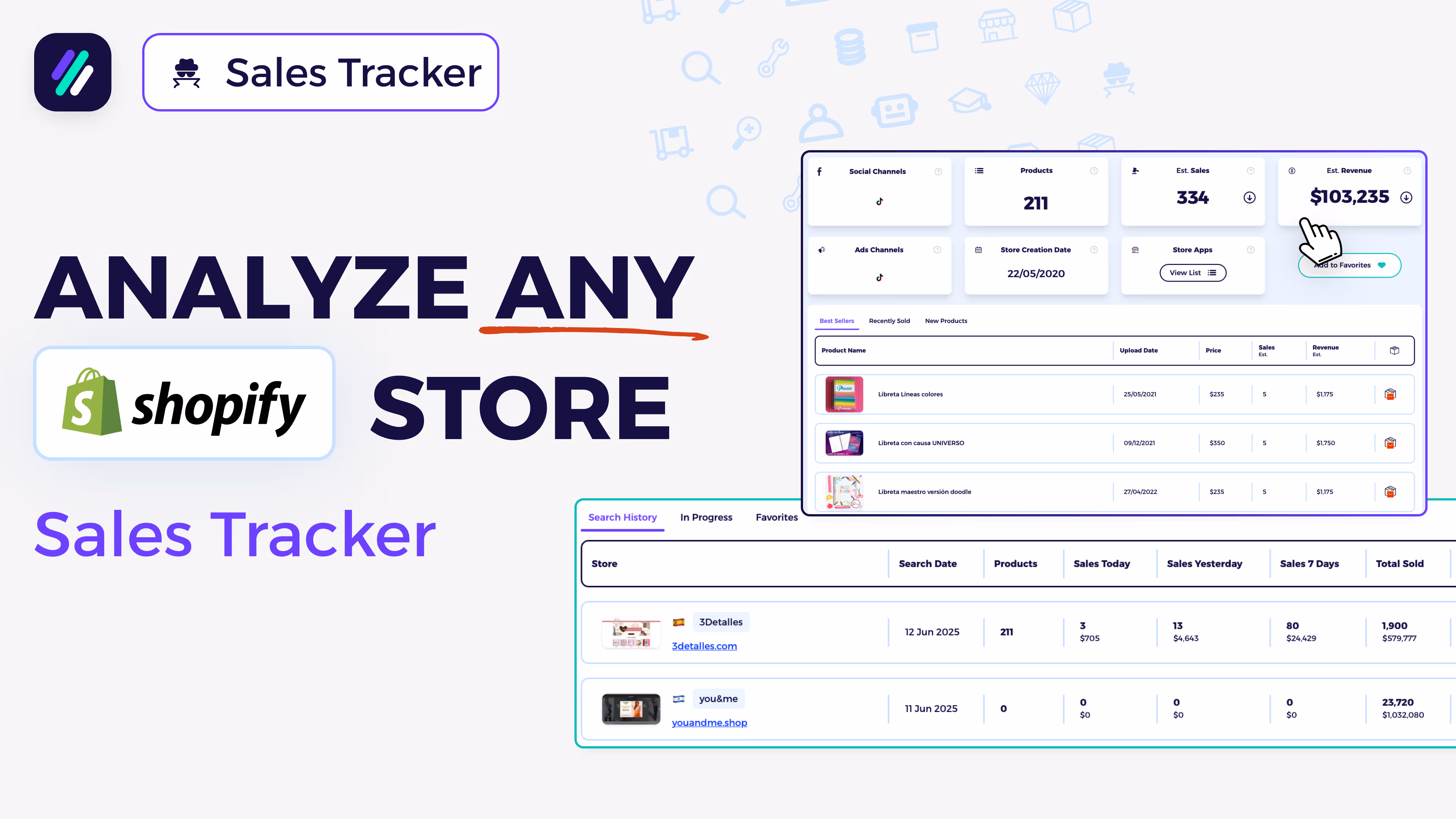 Shopify Sales Tracker: Analyze Any Shopify Store and Uncover Key Insights