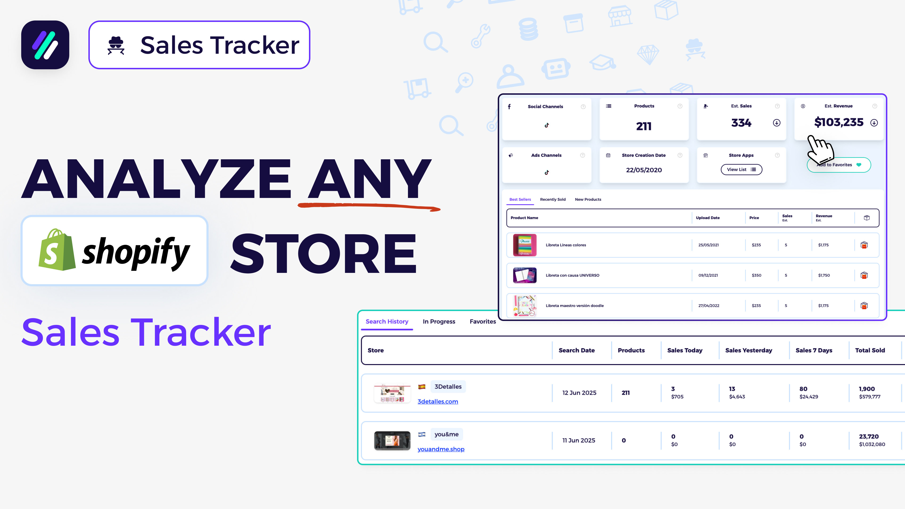 Shopify Sales Tracker: Analyze Any Shopify Store and Uncover Key Insights
