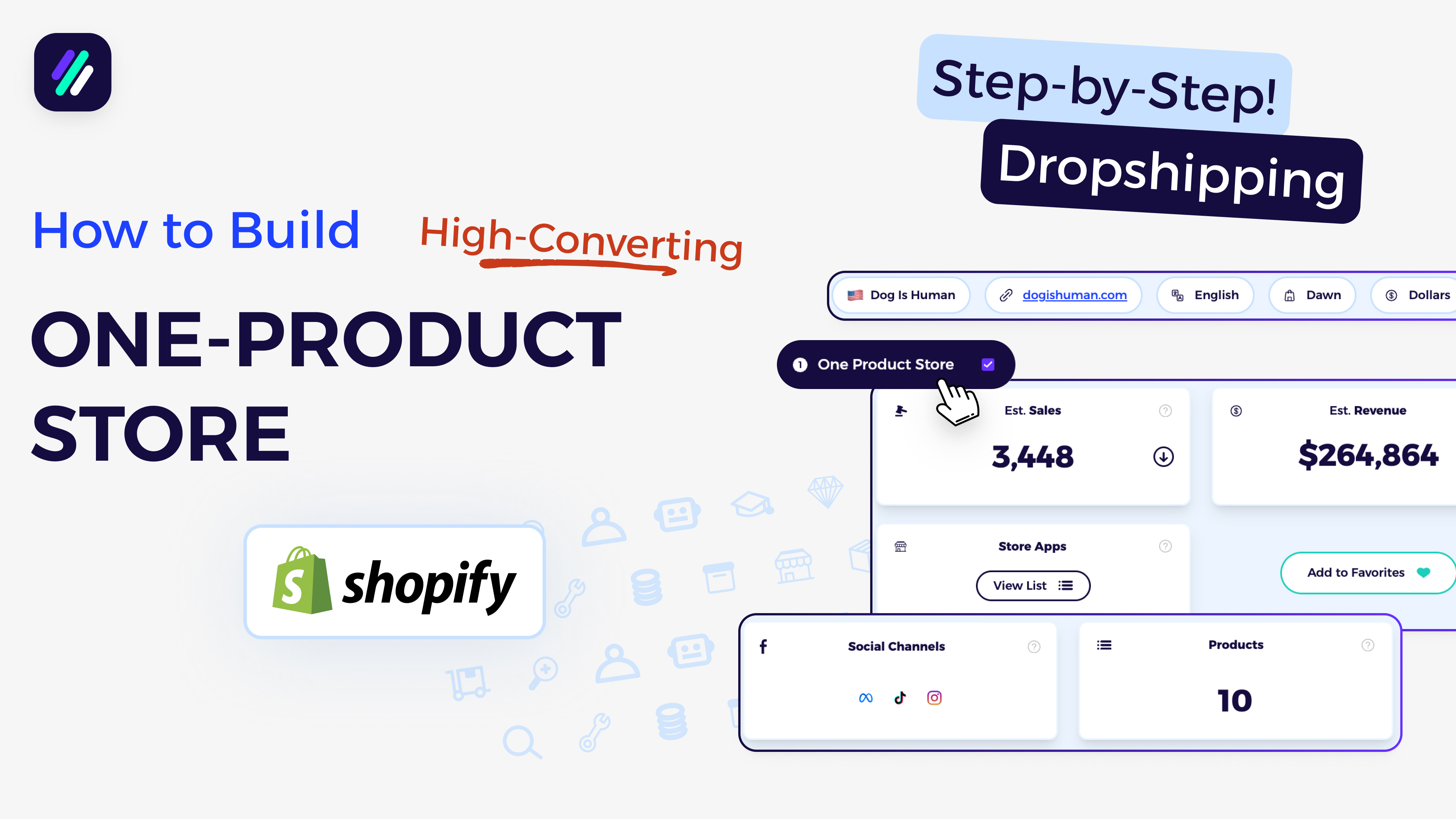 How To Create a One Product Dropshipping Store in 2024 (Step by Step Tutorial)