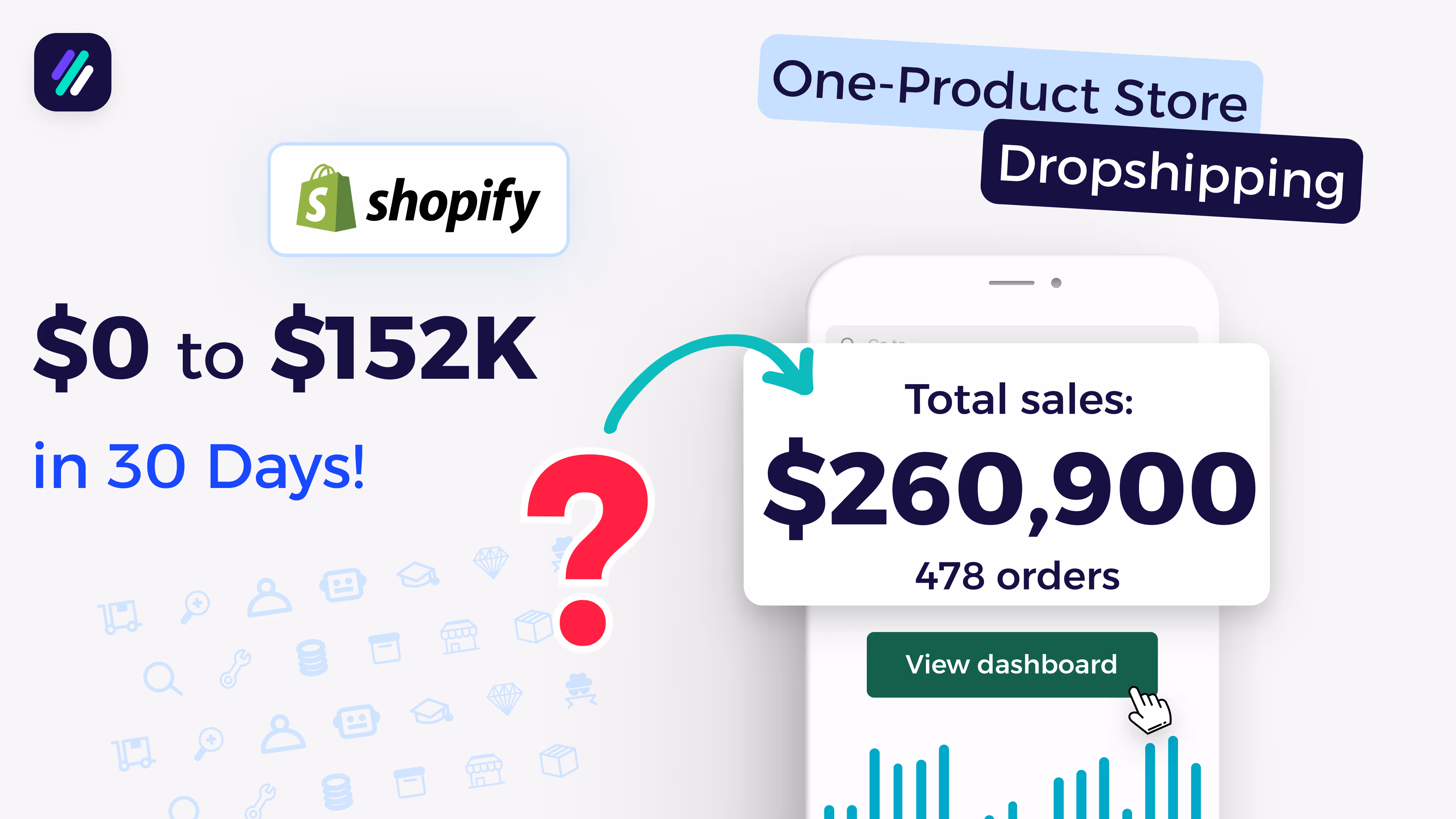$0-$152k In 30 Days With One Product Dropshipping Store