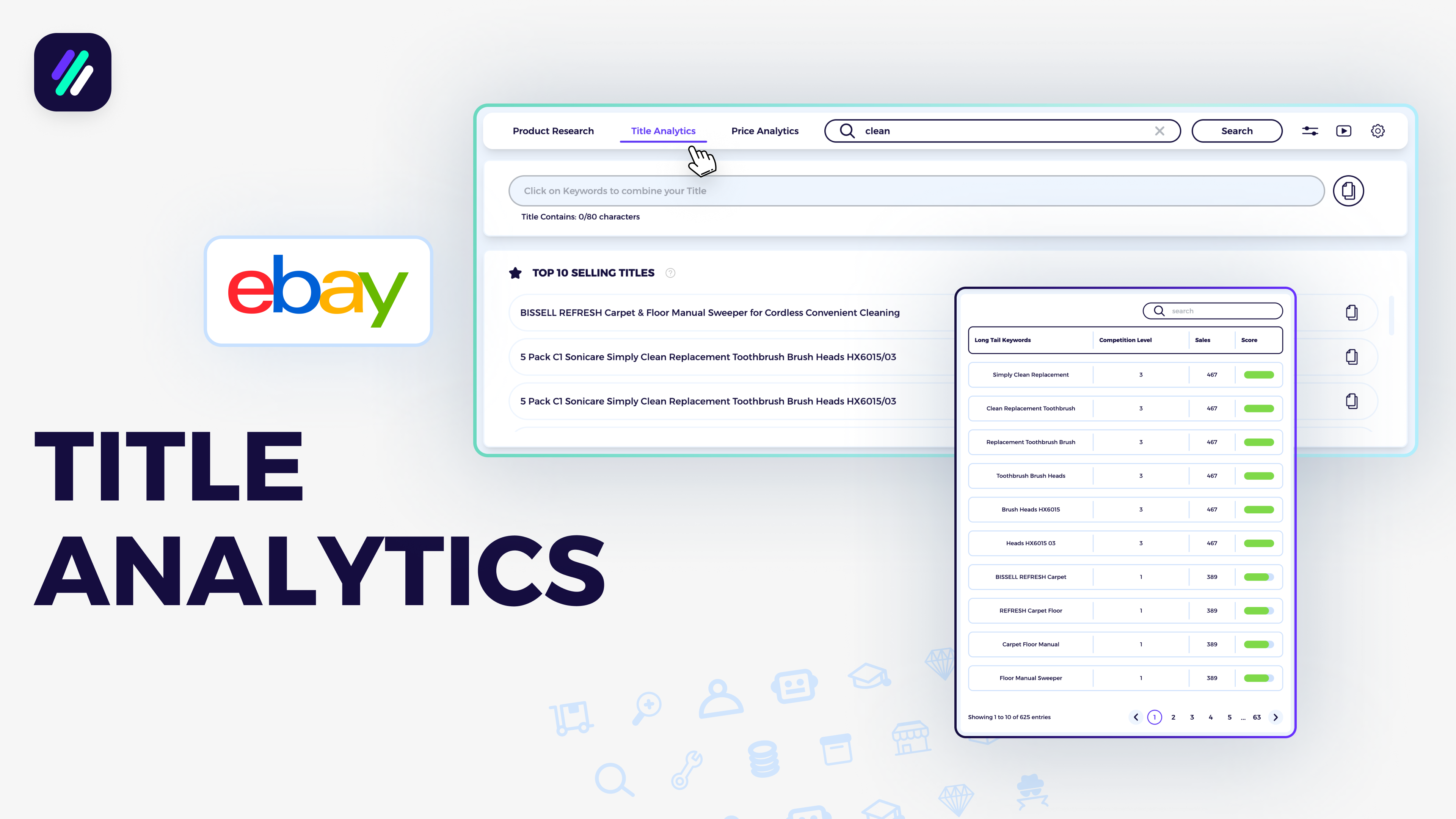 Product Research - Title Analytics tutorial