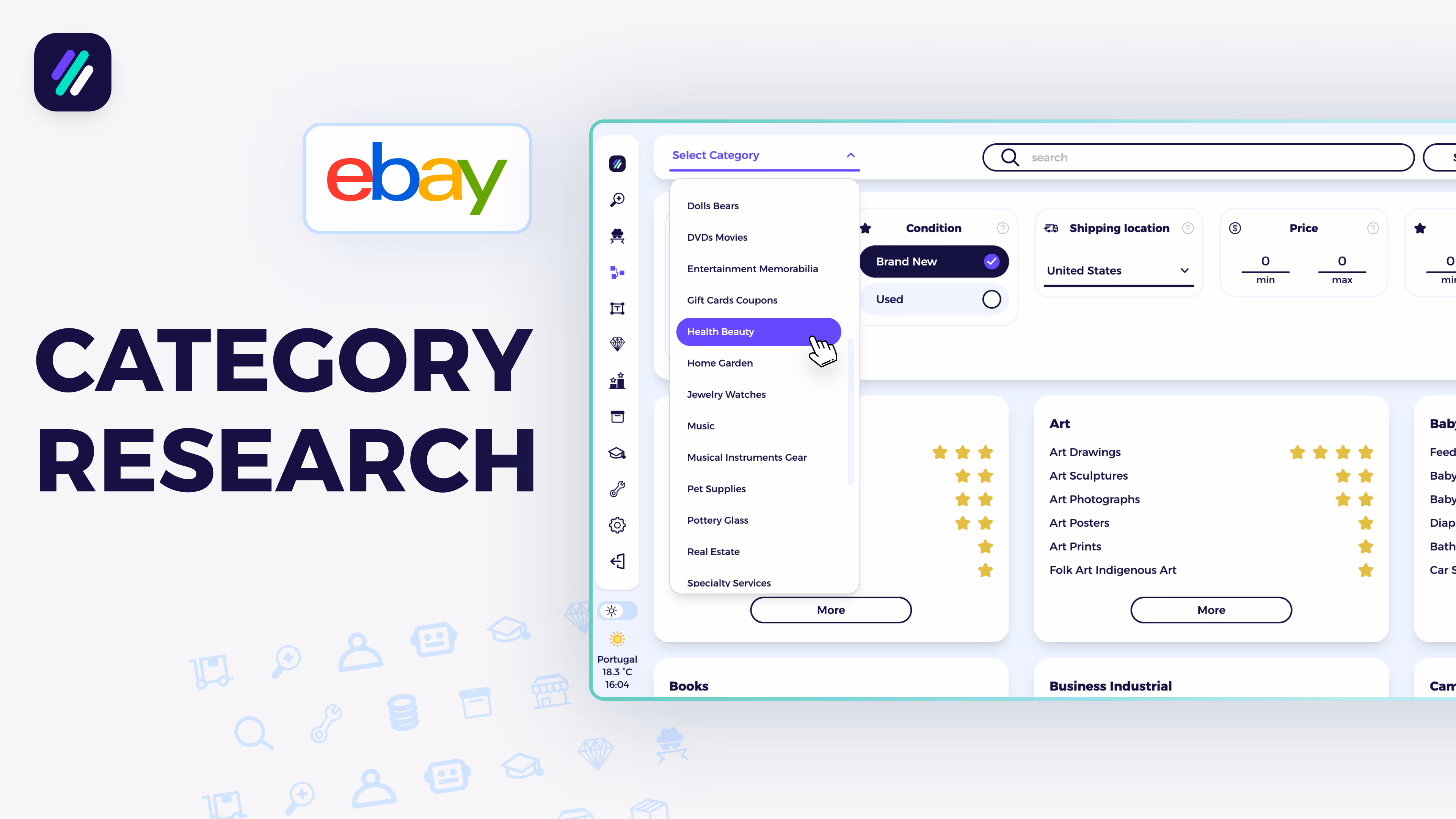 Category Research tutorial