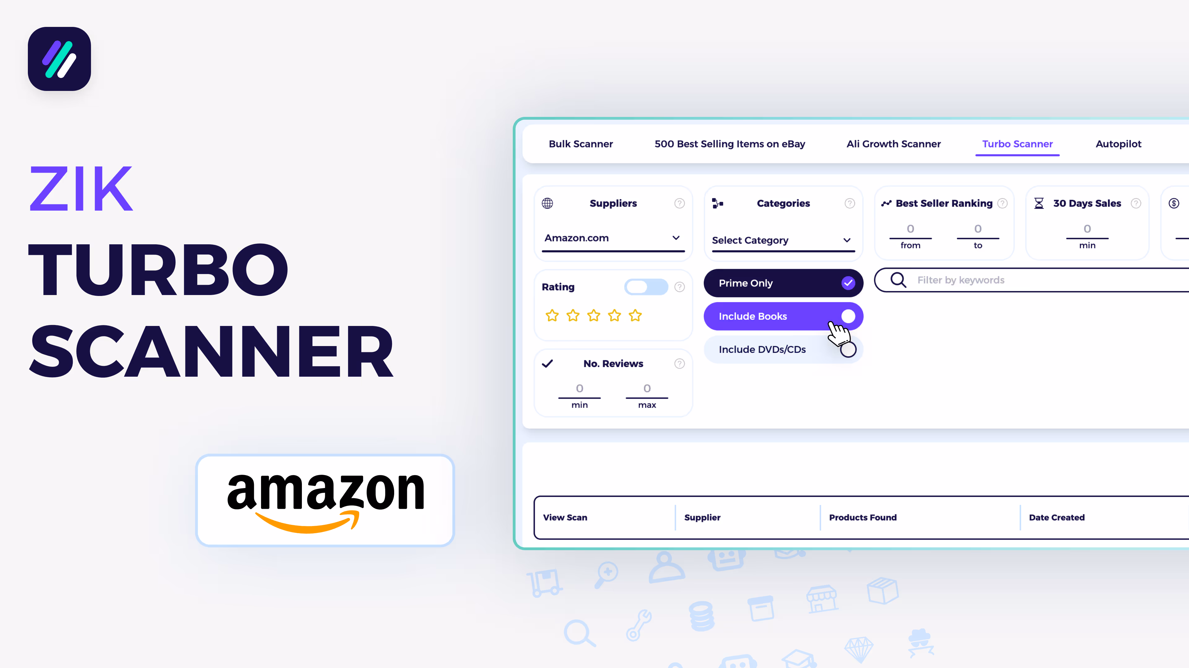 Turbo scanner tutorial - Amazon