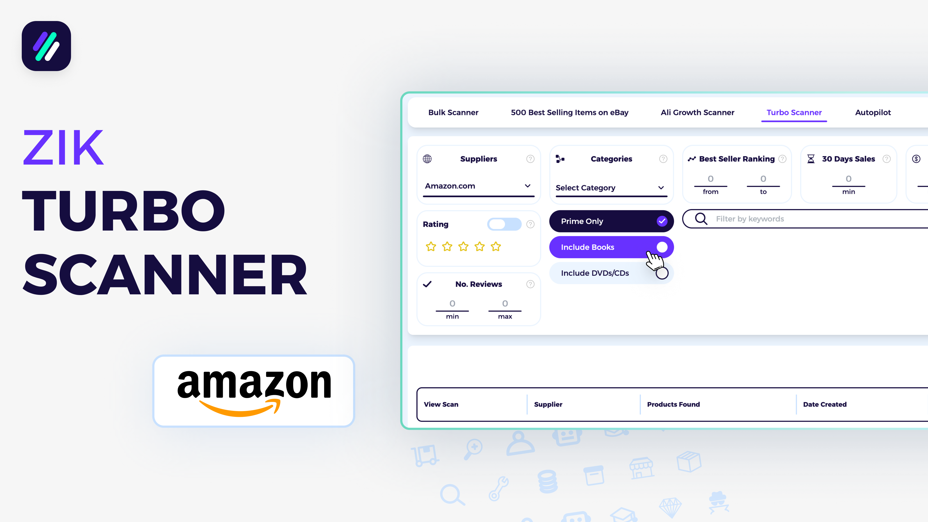 Turbo scanner tutorial - Amazon